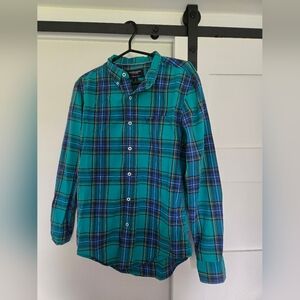 American Eagle long sleeve plaid shirt